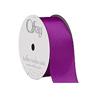 Offray Seamaid Craft Ribbon, 1 5/16-Inch x 21-Feet, Purple