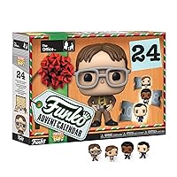 Funko Advent Calendar: the Office - Michael Scott - 24 Days Of Surprise - Collectible Vinyl Mini Figures - Mystery Box - Gift Idea - Holiday Xmas for Girls, Boys & Kids - Christmas Countdown