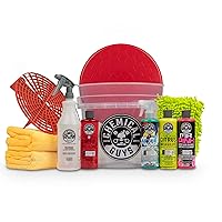 Chemical Guys HOL121 Best Car Wash Bucket Kit, (Safe for Cars, Trucks, SUVs, RVs & More) 11 Items