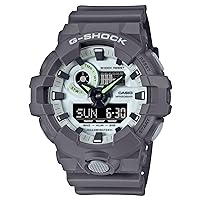 G-Shock Casio GA700HD-8A Glowing Luminescent Dial Analog Digital Gray Watch