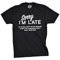 Crazy Dog Mens T Shirts Funny Sarcastic Humor Adult Joke Tees for Guys