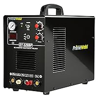 PrimeWeld Pilot Arc 50A Plasma Cutter, 200A TIG/Stick Welder Combo, Multipurpose Welding Machine for Home or Jobsite Use with 1/2-inch Clean Cut, Plasma Cutter, TIG Welder and Stick Welder, CT520DP