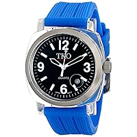 ORLOGI Women's Milano Junior Acrylic Case Black Dial Watch