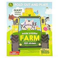 Farm - 500 Stickers and Puzzle Activities: Fold Out and Play! (John Deere: Children's Interactive Fold Out and Play Puzzle Activity Book) Farm - 500 Stickers and Puzzle Activities: Fold Out and Play! (John Deere: Children's Interactive Fold Out and Play Puzzle Activity Book) Paperback