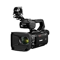 Canon XA75 Pro Camcorder 1” 4K UHD CMOS Sensor, Dual-Pixel CMOS AF, 15x Optical Zoom, 600x Digital Zoom, Image Stabilization, 3G-SDI, HDMI, USB Live Streaming, Time Stamp On-Screen Display Recording