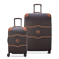 DELSEY Paris Chatelet Air 2.0 Hardside Luggage with Spinner Wheels, Chocolate Brown, 2 Piece Set 21/28