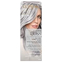 Le Color Gloss One Step In-Shower Toning Hair Gloss, Neutralizes Brass, Conditions & Boosts Shine, Silver, 4 Ounce