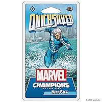 Marvel Champions The Card Game Quicksilver HERO PACK - Superhero Strategy Game, Cooperative Game for Kids and Adults, Ages 14+, 1-4 Players, 45-90 Minute Playtime, Made by Fantasy Flight Games