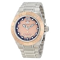 Invicta Men's 10871 Subaqua Rose Gold Sunray Dial Stainless Steel Watch