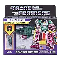 Transformers 2021 Modern Figure in Retro Packaging Decepticon Headmaster Skullcruncher with Grax