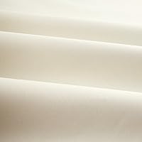 Roc-lon Budget Blackout Drapery Lining Ivory, Fabric by The Yard