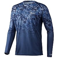 HUK Men's Icon X Camo Long Sleeve Performance Fishing Shirt