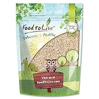 Food to Live Oat Bran, 2 Pounds – A Nutritional Powerhouse High Fiber Hot Cereal, Milled from High Protein Oats. Raw, Unprocessed, Vegan, Kosher, Bulk. Good for Dukan Diet