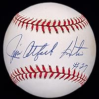 Jim Catfish Hunter #27 Signed OAL Baseball JSA COA - Autographed Baseballs