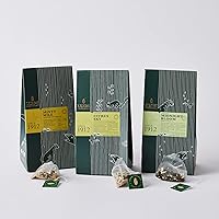Luxmi Estates Darjeeling Organic Green Tea 25 Tea Bags x 3 Gift for Mom Collection | Mother's Day Gift special Jasmine Tea, Chamomile Mint Tea, Lemongrass Ginger Tea | Certified USDA Organic Green Tea