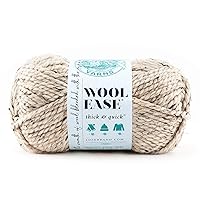 Lion Brand Wool-Ease Thick & Quick Yarn (123) Oatmeal