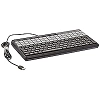 Cherry G86-71401EUADAA LPOS Keyboard w/Touchpad - MSR - USB - US Key Layout - Black