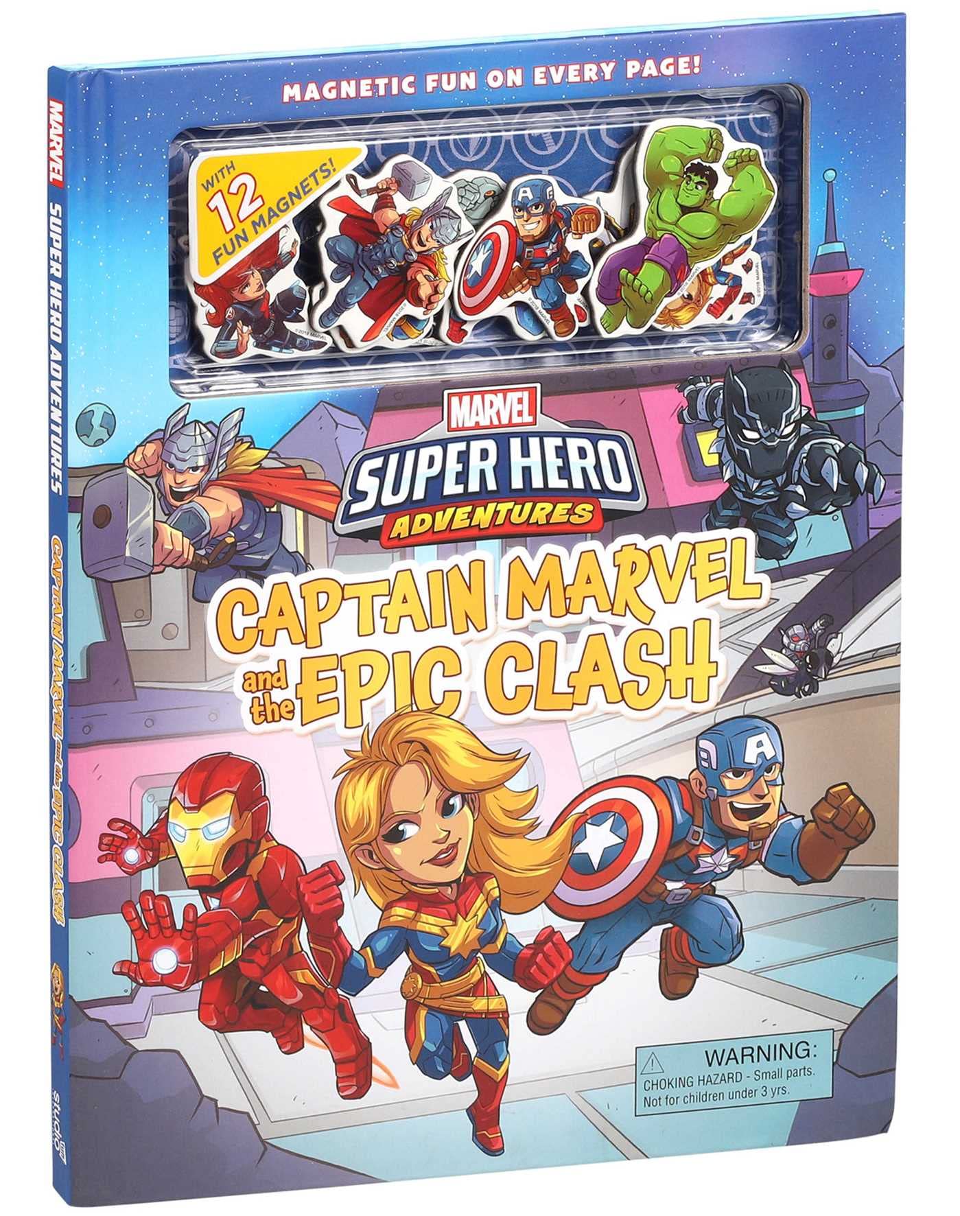 Marvel Super Hero Adventures: Captain Marvel and the Epic Clash (Magnetic Hardcover)