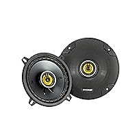 KICKER 46CSC54 CS-Series CSC5 5.25-Inch (130mm) Coaxial Speakers, 4-Ohm (Pair)