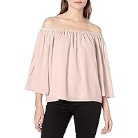 French Connection Women's Summer Crepe Light Off The Shoulder Top