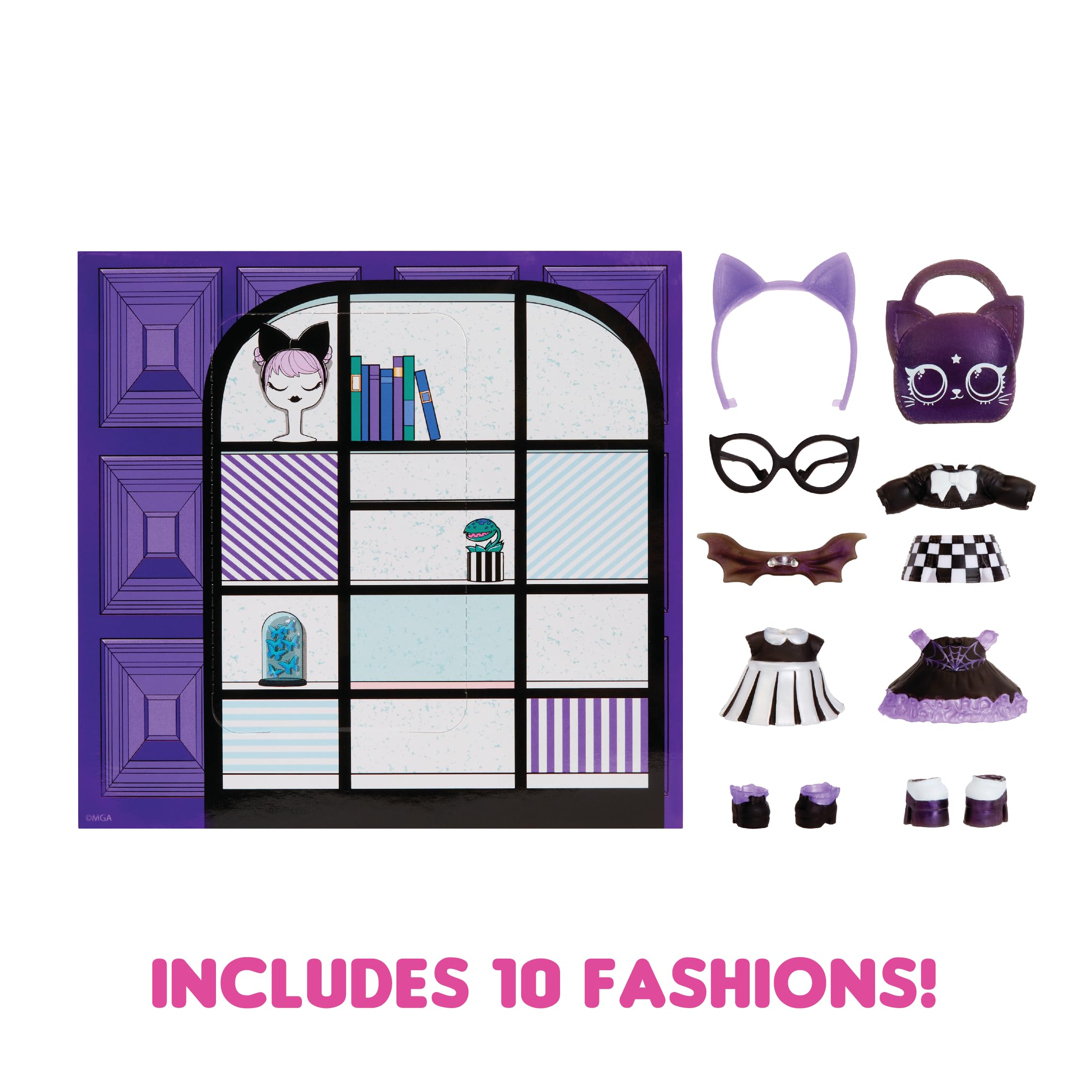 LOL Surprise Fashion Packs Costume Style - 6 Unique Styles Each with (3) Outfits, (2) Pairs of Shoes, (4) Accessories – Mix and Match Styles to Create Tons of New Looks - Great Gift for Girls Age 4+