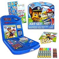 Paw Patrol Ultimate Coloring and Activity Set for Kids - Paw Patrol Portfolio Travel Activity Bundle with Coloring Book, Stickers, Games, Puzzles, More | Paw Patrol Activities for Boys, Girls
