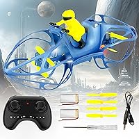 BEZGAR Drones for Kids - Flying Motorcycle Mini Drone with Rechargeable Batteries,Newest Drone Toys for Kids - Best Gifts for Kids Ages 8 9 10 11 12