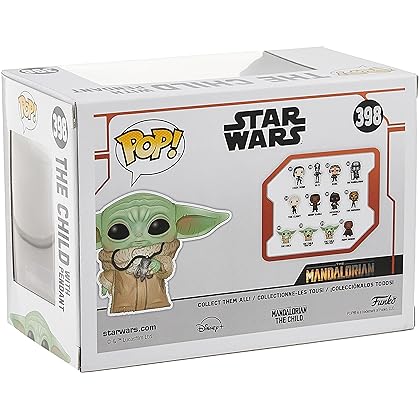 Funko Pop! Star Wars: The Mandalorian - The Child with Necklace Vinyl Figure, Fall Convention Exclusive Action Figure