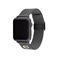 Coach Apple Watch Strap, Compatible with Apple Watch 38mm, 40mm, 41mm, 42mm, 44mm, and 45mm, Interchangeable Band, Create Your Unique Style