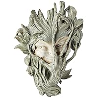 Design Toscano Bashful Wood Sprite Tree Face Mystic Decor Wall Sculpture, 9