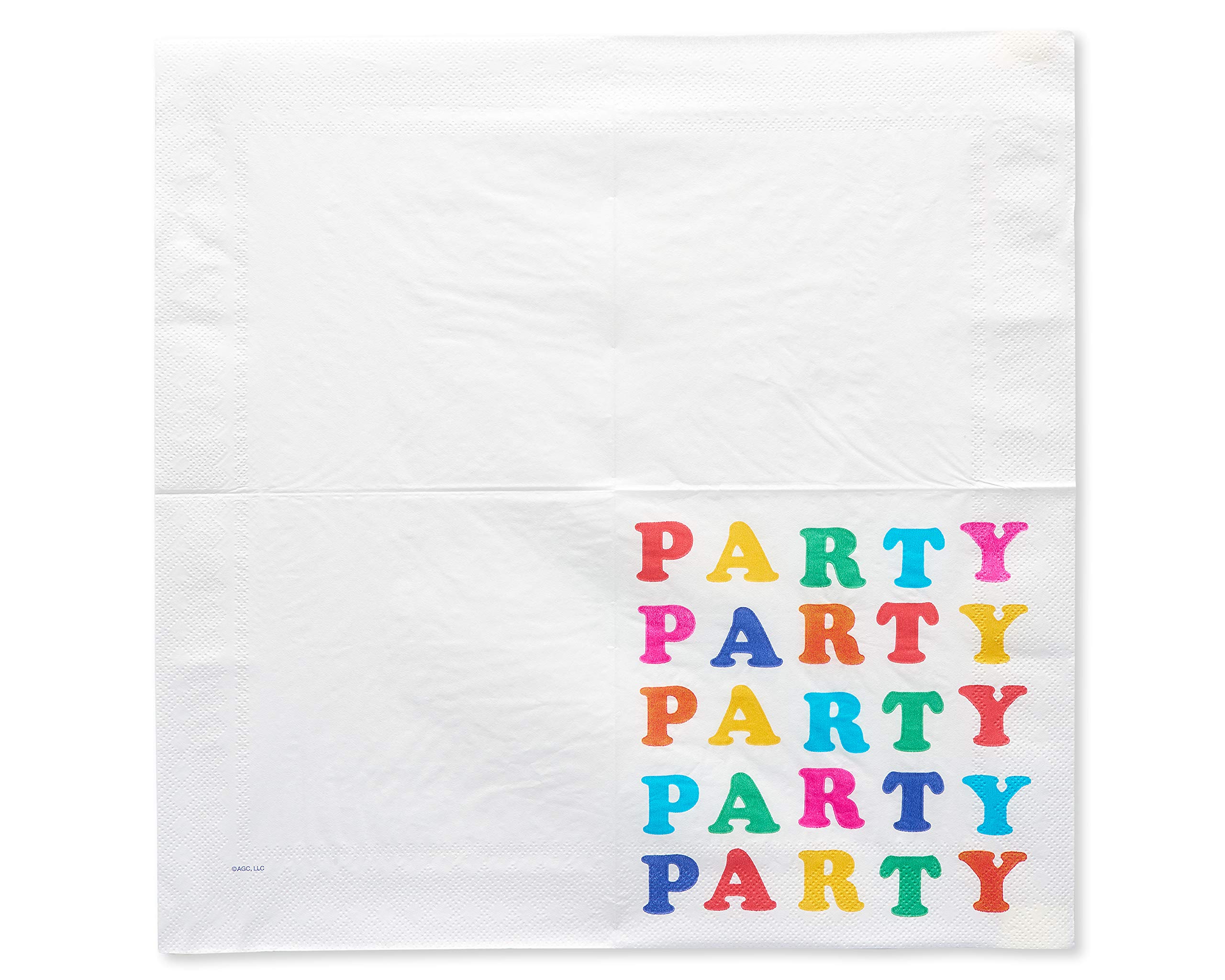 American Greetings Rainbow Party Supplies, Lunch Napkins (50-Count)