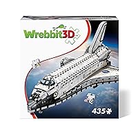 WREBBIT 3D Space Shuttle Orbiter 3D jigsaw puzzle (435-piece)