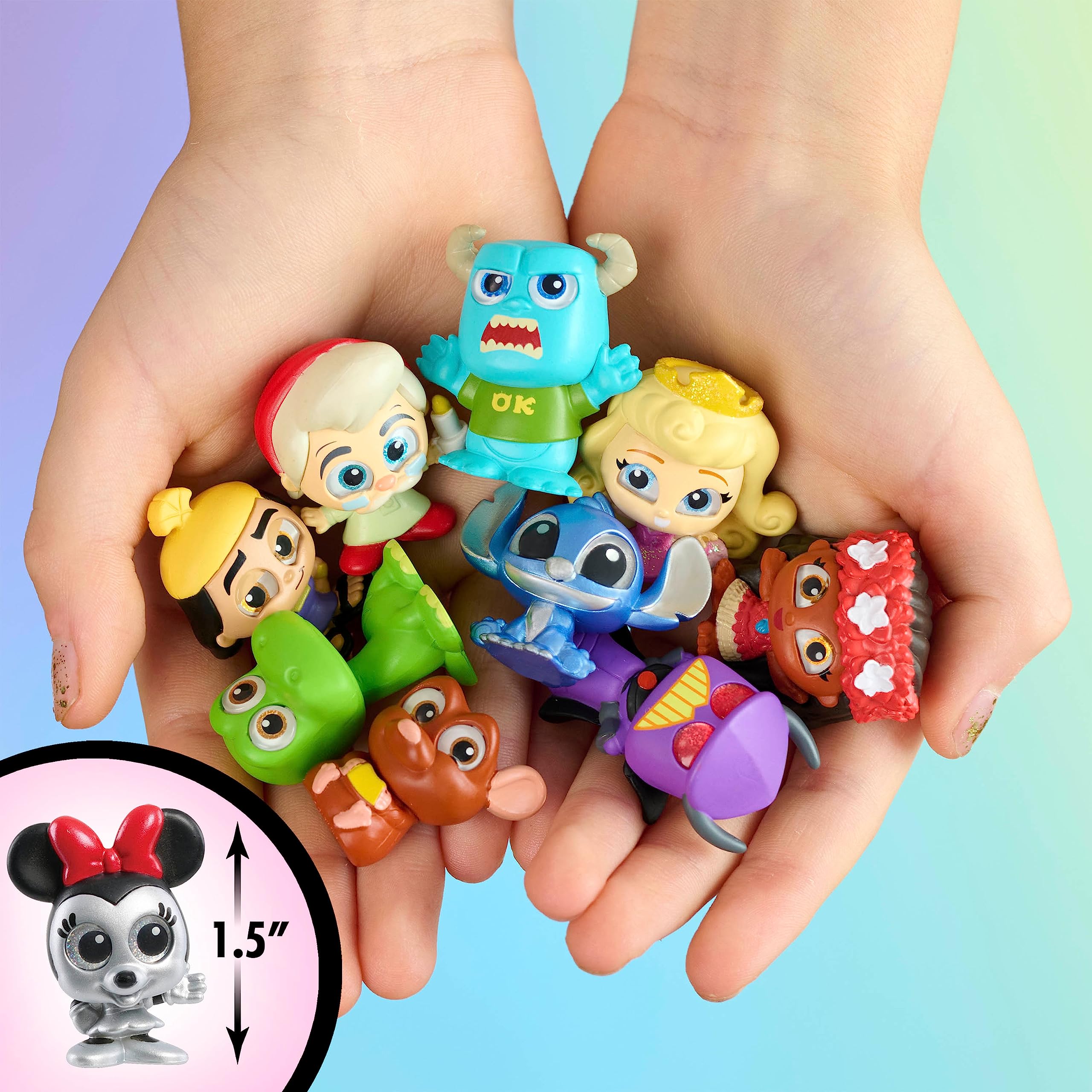 DOORABLES Disney New Multi Peek Series 10, Collectible Blind Bag Figures, Styles May Vary, Officially Licensed Kids Toys for Ages 5 Up, Gifts and Presents by Just Play