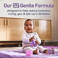 Enfamil NeuroPro Gentlease Baby Formula, Brain Support that has DHA, Reduce Fussiness, Crying, Gas & Spit-up 19.5 Oz, (Pack of 4) + Ready-to-Feed Infant Formula, Liquid, 2 Fl Oz (24 Count)