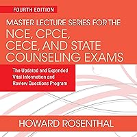 Master Lecture Series for the NCE, CPCE, CECE, and State Counseling Exams: The Updated and Expanded Vital Information and Review Questions Program Master Lecture Series for the NCE, CPCE, CECE, and State Counseling Exams: The Updated and Expanded Vital Information and Review Questions Program Paperback Audible Audiobook Kindle Hardcover