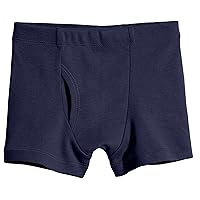 City Threads Boys Boxer Briefs 100% Organic Cotton Underwear Made in USA, Single