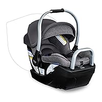 Britax Willow SC Infant Car Seat, Rear Facing Car Seat with Alpine Base, ClickTight Technology, RightSize System, Pindot Stone