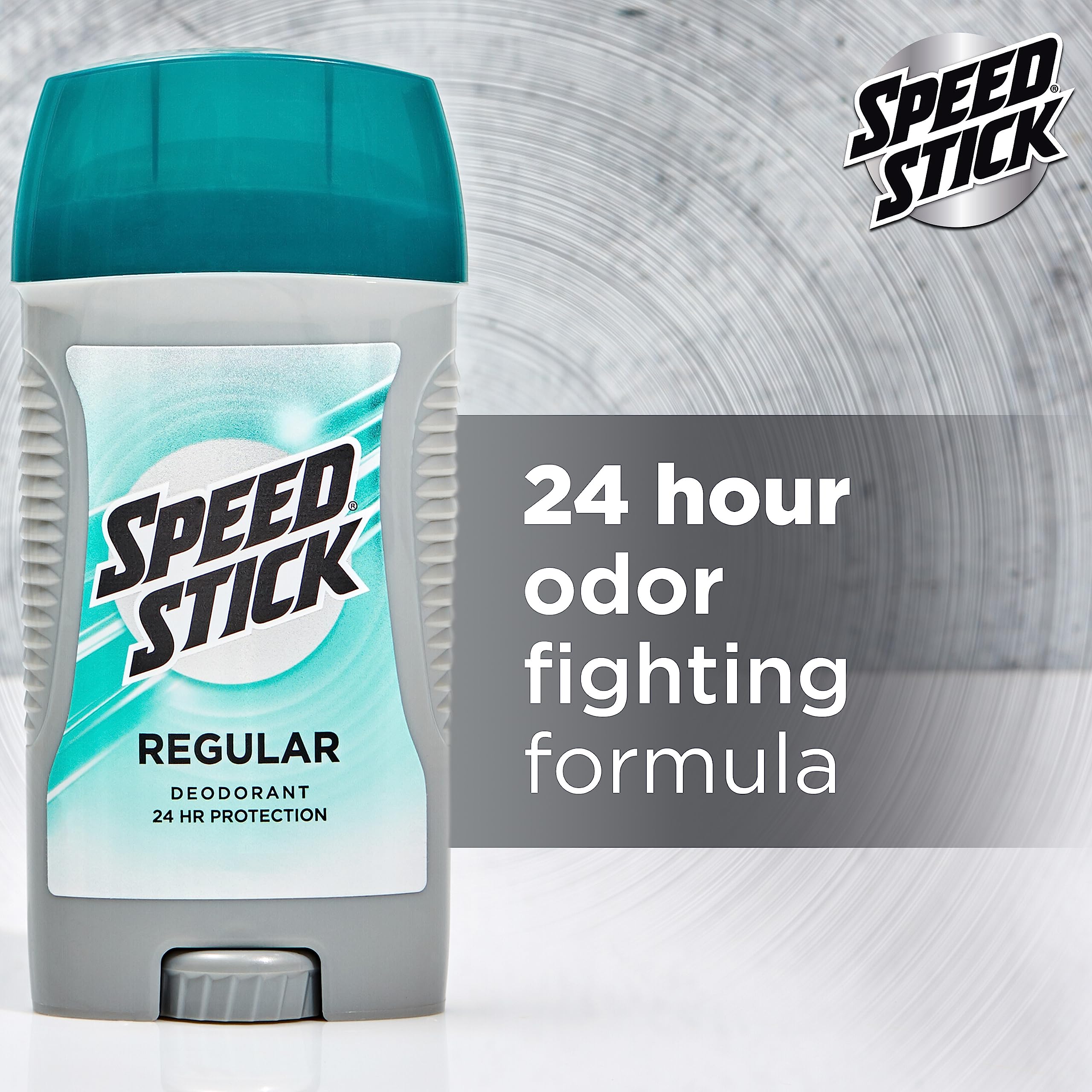 Speed Stick Men's Deodorant, Regular, 3 Ounce, 4 Pack