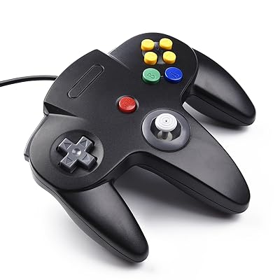 RetroLink N64 Style USB Controller for PC and Mac-Grey, PC/Mac/Linux: PC:  Video Games 