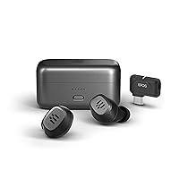 EPOS GTW 270 Hybrid Wireless Gaming Earbuds, Bluetooth & USB-C Dongle, Noise Reducing Closed Design, Dual Mics, Ergonomic Fit, IPX 5 Water Resistant, Portable Charging Case, 20 Hours of Playtime