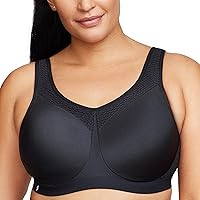 Glamorise Women's Plus Size Hi-Impact Sports Bra Underwire #9066