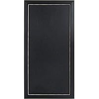 Wyeth Framed Magnetic Chalkboard, Black