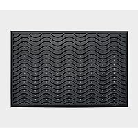 A1HC New Natural Rubber Premium Scrapper Door Mats-Keeps Mud and Dirt Away for Commercial and Residential Use, Office Entrance, Retail, Restaurants, Homes & any Areas Where is Heavy Traffic 18