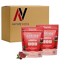 Replenisher Broad Spectrum Ultima_s Electrolyte Mix Cherry Pomegranate Flavour 20 Stickpacks (Pack of 2), Sugar Free Electrolyte Powder in Nature Vista Box