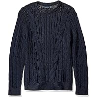 Nautica Men's Mapped Cable-Knit Sweater