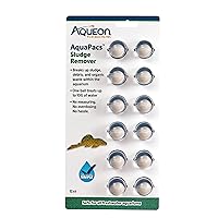 Aqueon AquaPacs Sludge Remover 12 Pack, 10 Gallon