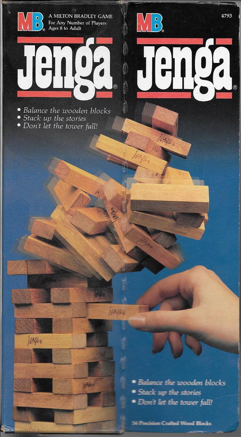 Milton Bradley Jenga (1986 Edition)