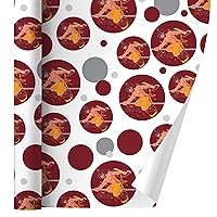 GRAPHICS & MORE Sexy Fireman Sliding Down Pole With Axe Gift Wrap Wrapping Paper Roll