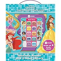 Disney Princess Ariel, Rapunzel, Belle, and More!- Dream Big Princess Me Reader and 8-Book Library - PI Kids Disney Princess Ariel, Rapunzel, Belle, and More!- Dream Big Princess Me Reader and 8-Book Library - PI Kids Hardcover