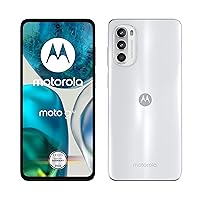 Motorola Moto G52 Dual-SIM 128GB ROM + 6GB RAM (GSM only | No CDMA) Factory Unlocked 4G/LTE Smartphone (Porcelain White) - International Version